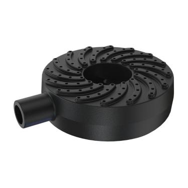 Imagem de Queimador Alta Pressão Chuveiro para Fogão Industrial de Ferro Fundido 14cm Libaneza