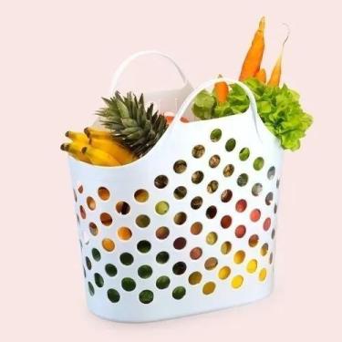 Imagem de Sacola  De Feira Mercado 20 Litros Linda e Prática - Agraplast