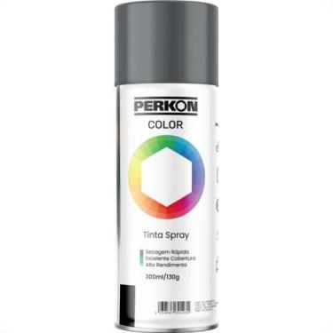 Imagem de Tinta Spray Perkon Uso Geral Cinza Primer 7202