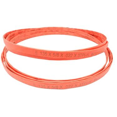 Imagem de 135x5/8x3TPI – Pacote com 2 lâminas de serra de osso, corte de carne, serve para Biro 44 e mais