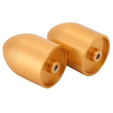 Imagem de POCREATION 2 peças à prova de poeira para caixa de som baixo 35 núcleos de alumínio