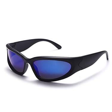 Imagem de Óculos de Sol Polarizados Mulheres Homens Design Espelho Esporte Luxo Vintage Unissex Óculos de Sol Masculino Driver Óculos UV400,9,A