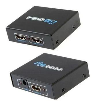 Imagem de Splitter Divisor Hdmi Hdcp 1 Entrada 2 Saídas Full Hd 1X2 3D