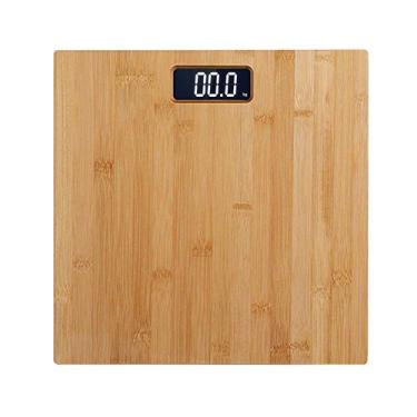 Imagem de balança de pesagem eletrônica, balanças de banheiro de vigilantes de peso, balança digital ultrafina extra larga de alta precisão