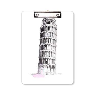 Imagem de Michigan Pizza Tower Prancheta pasta para escrever placa A4