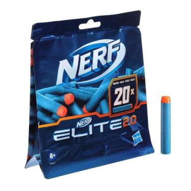 Imagem de Kit Refil 20 Dardos Elite Nerf 2.0 Hasbro