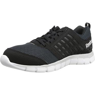 Imagem de Reebok Tênis de corrida masculino Reebok Z Dual Ride, Preto/cascalho/branco/prata metálico/aço, 8