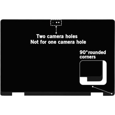 Imagem de Tela de substituição de 15,6 polegadas para Dell Inspiron 15 7569 7579 i7569 i7579 B156HAB01.0 LP156WF7(SP)(EC) FHD 1920x1080 IPS LCD Display Touch Screen Digitalizador com moldura (conector EDP 40