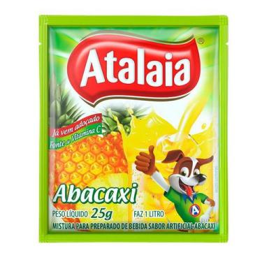 Imagem de Refresco em pó Atalaia 25g Abacaxi 15uni