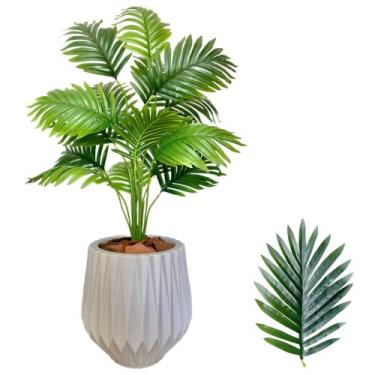 Imagem de Planta Artificial Palmeira Com Vaso Origami Completo - PlantaImport