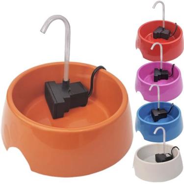 Imagem de Bebedouro Fonte Gatos Cachorros Cães 1 Litro Filtro Carvão Ativado Lit