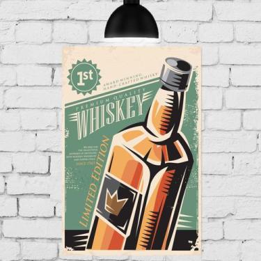 Imagem de Placa Decorativa MDF Whiskey 30x40 - Quartinhos