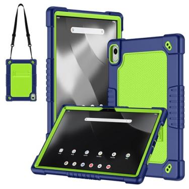 Imagem de Kebiory Capa para Walmart Onn 27.9 cm Tablet Pro 2024/Onn 11 polegadas Tablet Pro (100146660) Capa de silicone macio adequada para crianças com alça de ombro para Walmart Onn 11 polegadas Tablet Pro