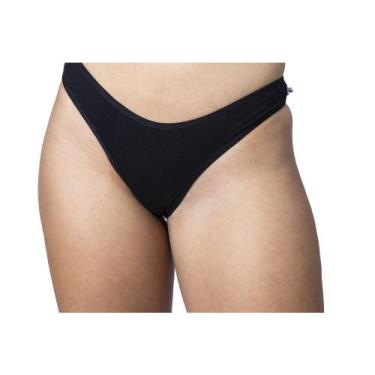 Imagem de Calcinha Cotton Kit C/3 Feminina Biquini Emporio Do Algodao - Empório 