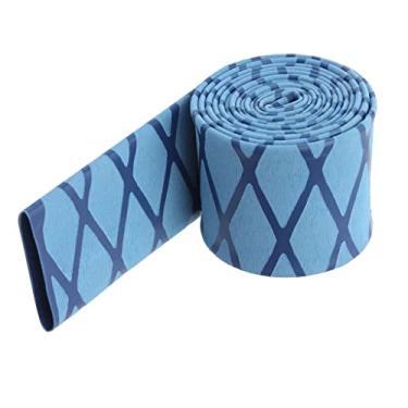 Imagem de NC NC Tubo de encolhimento texturizado Isolamento Raquete de tênis Fita Overgrip Overgrip Wrap, Diâmetro 22 mm/28 mm/35 mm - Azul, 35 mm