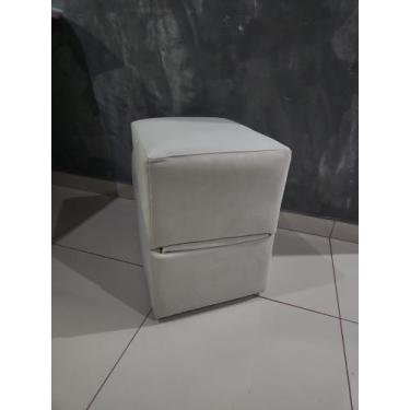 Imagem de Rampa Puff para Pet , Suede Bege, Escada Pet, Cachorro , Gato. Rampa P