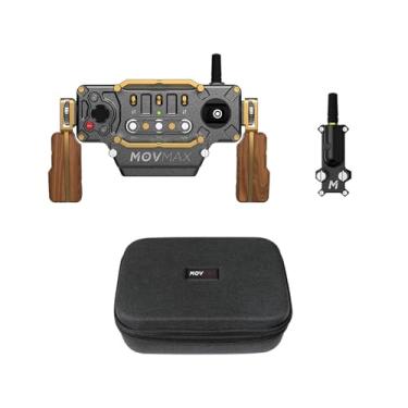 Imagem de Kit de controle MOVMAX para estabilizadores DJI Ronin, controle remoto de alumínio compatível com DJI RS4 Pro, RS4, RS3 Pro, estabilizador RS2, até 15 horas de uso com estojo de armazenamento