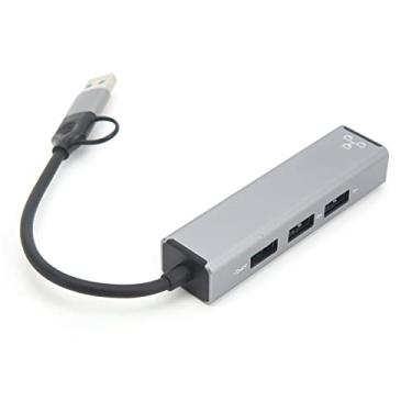 Imagem de ZJchao USB C USB A Hub Baixa Latência de Rede USB 3.0 USB 2.0 RJ45 Tipo de Porta C3.0 Docking Station Adaptador Ethernet para Telemóveis Tablets Notebooks Computadores Mais Antigos