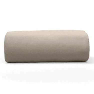 Imagem de Lençol Buettner Queen Malha 100% Algodão Basic Liso com Elástico Trigo