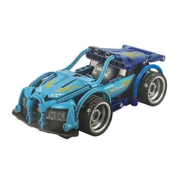 Imagem de Carro Esportivo Blocos De Montar 219 Peças 2Em1 Pull Back