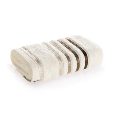 Imagem de Karsten Toalha Banhão Lumina - Bege Com Ferrugem 86 x 150 Q