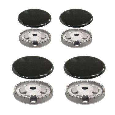 Imagem de Kit Queimador + Espalhador Para Fogão Electrolux 56 Dba