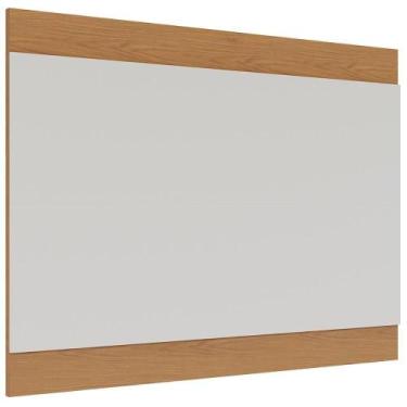 Imagem de Painel Para Tv 75 Pol 200cm Cairo C04 Off White Matte Freijó - Lyam De