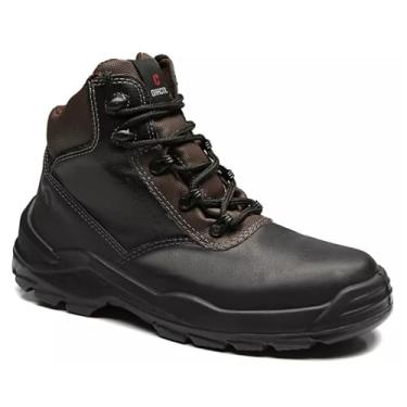 Imagem de Bota de Segurança de Amarrar Bracol WVCG Couro Hidrofugado e Bico de Pvc Preta Ca 40872 40