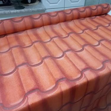 Imagem de TNT Estampado Telhado Telha de Barro 3,00m X 1,40m