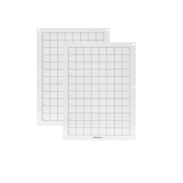 Imagem de Kit 2 Bases De Corte Helíaco Compatível Silhouette Curio A4 Com Cola