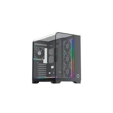 Imagem de Gabinete Gamer Dome 700, 7 Fans ARGB, Vidro Temperado Frontal/Lateral, Water Cooler 360mm, ATX/M-ATX, USB 3.0 - HGN700PT