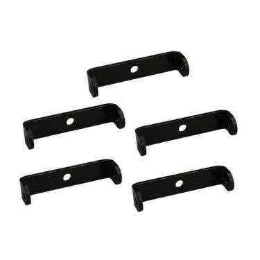 Imagem de Deevoka Conjunto de 5 Adaptadores para Suporte de Bagageiro Traseiro de Bicicleta, Peças de Reposição em aço, Fáceis de Instalar