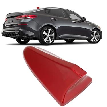 Imagem de lvifloae Capa de antena de teto de tubarão para carro 96219 D5000ebqk capa de antena de teto de substituição para vários veículos (vermelho)