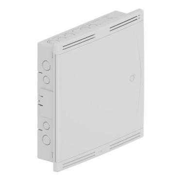 Imagem de QUADRO SISTEMA VDI 40x40 EMBUTIR PVC ANTICHAMAS BRANCO TIGRE - TG33044