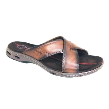 Imagem de CHINELO PEGADA GASPEA TAMANHO ESPECIAL MASC. 530642-02 PINHÃO-Masculino