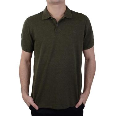 Imagem de Camisa Polo Masculina Ogochi Slim Piquet Verde - 007520-Masculino