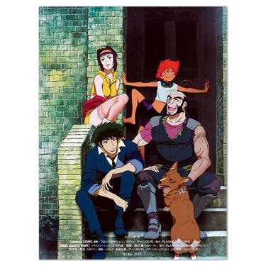 Imagem de Pôster de arte de parede com imagem Cowboy Bebop Anime 30x40cm