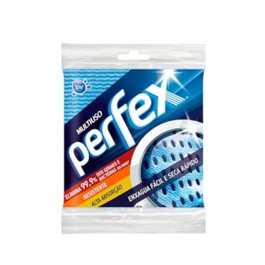 Imagem de Pano Multiuso Perfex Azul 5 Unidades