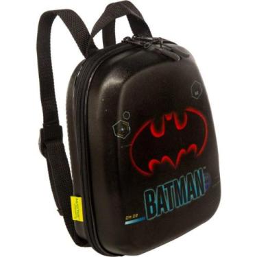 Imagem de Mochila Infantil Batman Tamanho P - Preta - Maxtoy