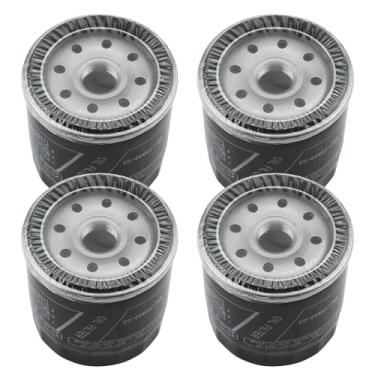 Imagem de 4 peças 69J-13440-04-00 69J-13440-03-00 Filtro de óleo para Yamaha F150 LF150 F175 F200 F225 F250 Motor de popa FX HO Cruiser SHO Limited SVHO FSH 190 195 212 222 2 Barco Sport/Wake Series 42 252 255