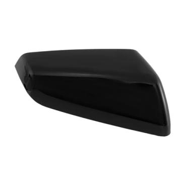 Imagem de 1 par de tampas pretas brilhantes para espelho retrovisor lateral do carro, Compatível com chevy equinox terreno gmc 2018 2019 2020 2021 2022 2023(Right 1pc)