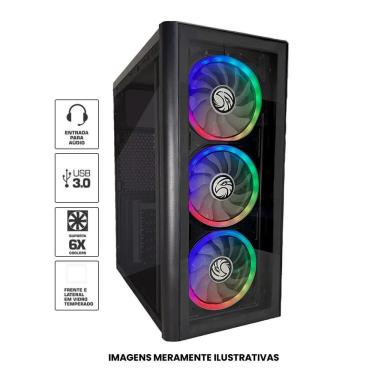 Imagem de Gabinete Gamer Atx Brazilpc Bpc-C2-2901