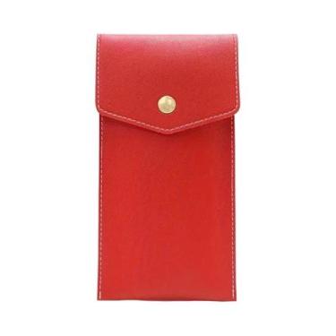 Imagem de Estojo De Caneta Em Couro PU Premium À Prova De Vazamentos Para Escrit