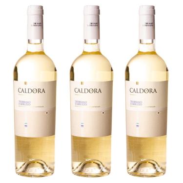 Imagem de Kit 03 Unidades Vinho Caldora Trebbiano D´Abruzzo DOC 750ml