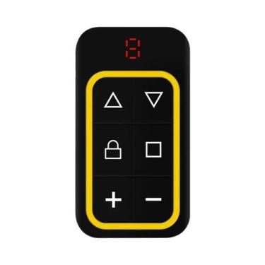 Imagem de Controle Remoto Universal Para Porta De Garagem Multifrequência 8 Cana