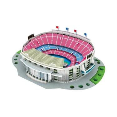 Imagem de Modelo De Quebra-Cabeça 3D De Estádios De Futebol: Bernabéu, Camp Nou,