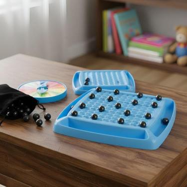 Imagem de Brinquedo Infantil Jogo Tabuleiro De Xadrez Magnético Treinamento De P