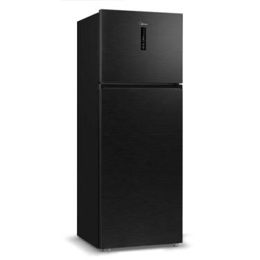 Imagem de Refrigerador 2porta frost free inox escuro 411l - 220v - midea - md-rt