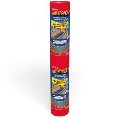 Imagem de Fita Vedatudo 90cm Cinza - Fvd90-cinza - Dryko