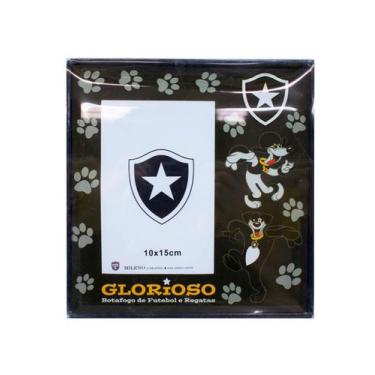 Imagem de Porta Retrato 1 Foto 15X10cm Vidro - Botafogo - Produto Oficial Licenc